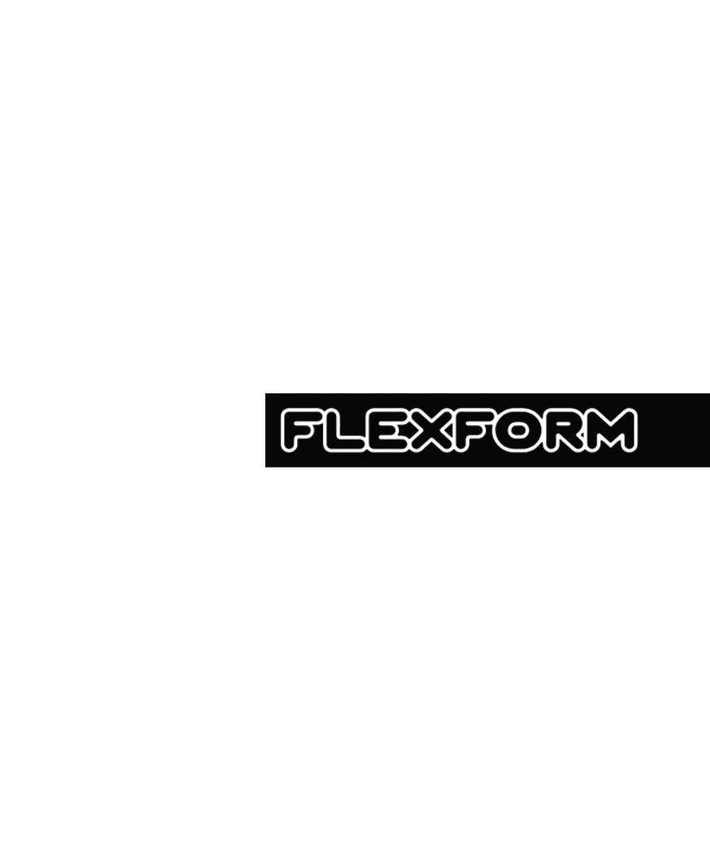 Flexform logo on a white background