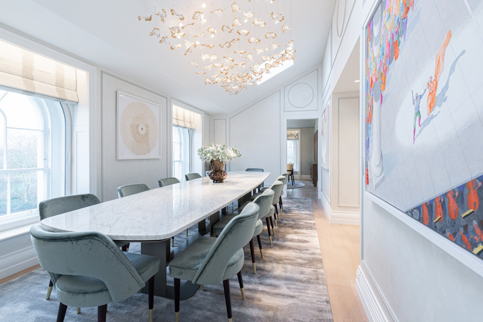 Savoir interior design for luxury apartment in London 